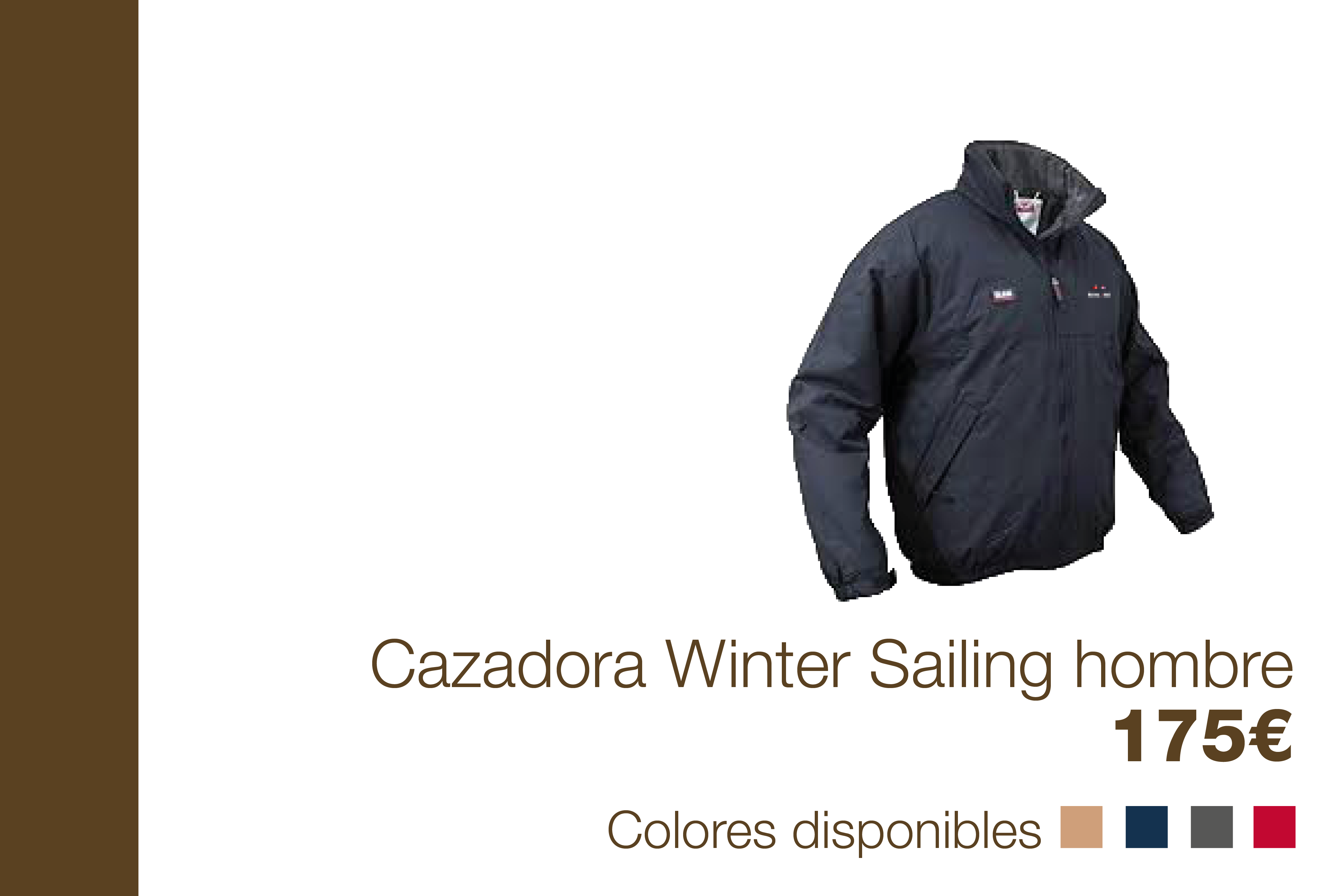 Cazadora Winter Sailing hombre - 175