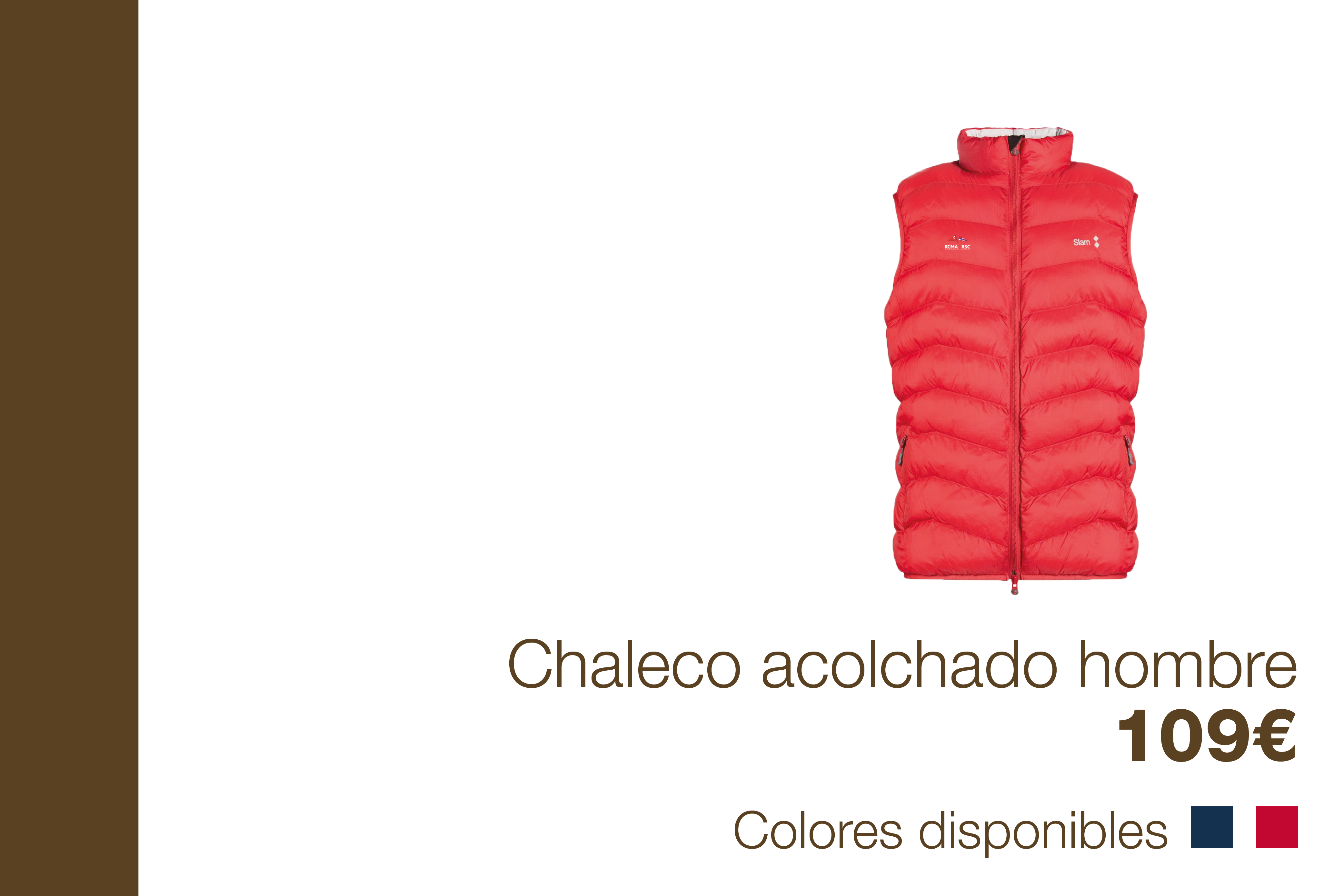 Chaleco acolchado hombre - 109