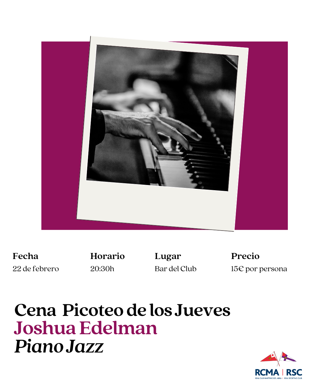 PICOTEO DE LOS JUEVES con Joshua Edelman este jueves 22 de febrero - 