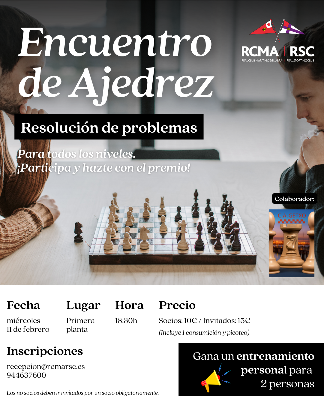 11/02 Encuentro de Ajedrez: Resoluci�n de problemas - 