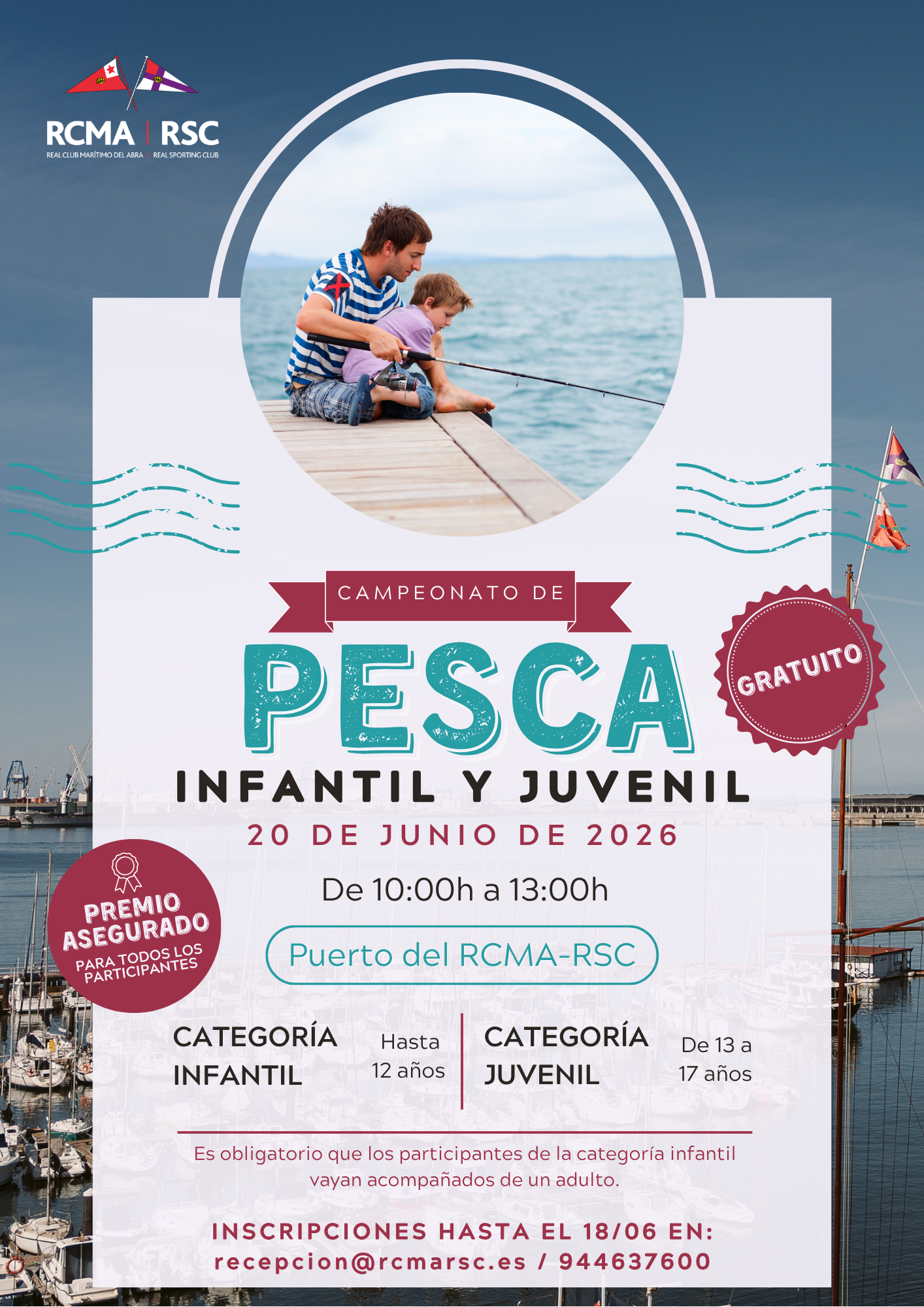 20/06 CAMPEONATO PESCA INFANTIL Y JUVENIL - 