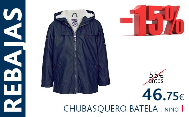 Rebajas Tienda del Martimo - Chubasquero nio