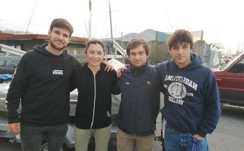 Cuatro regatistas del Club navegarán en el Gran Trofeo Valencia de Snipe - 