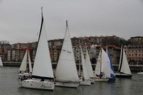 Muelle de Portugalete Regata Gallo 2014