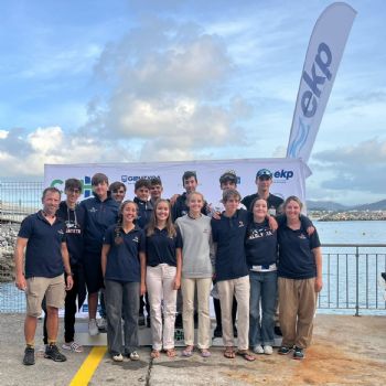 Los equipos de ILCA y 420 del R.C.M.A.-R.S.C. logran grandes resultados en aguas de Hondarribia - 