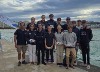 Los equipos de ILCA y 420 del RCMA-RSC tambin despuntan en San Sebastin - 