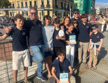 Triunfo del equipo de la Escuela en San Sebasti�n - 