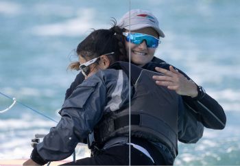 La vizca�na Silvia Marc�, con la balear Sara Franceschi, gana el Campeonato de Europa femenino de la clase Snipe en Noruega - 