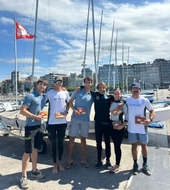 Tom�s Trueba y Gaspar Gallinger acaban en el podio de la XV Regata Villa de Gij�n en la clase Snipe - 